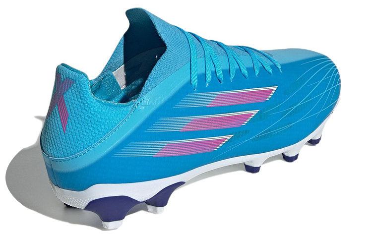 adidas Soccer X SPEEDFLOW.2 HG/AG 'Sky Blue' 圖 4