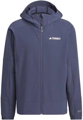 adidas 深藍軟殼連帽風衣 戶外休閒運動外套 IP0737 Order adidas 深藍軟殼連帽風衣 戶外休閒運動外套 IP0737