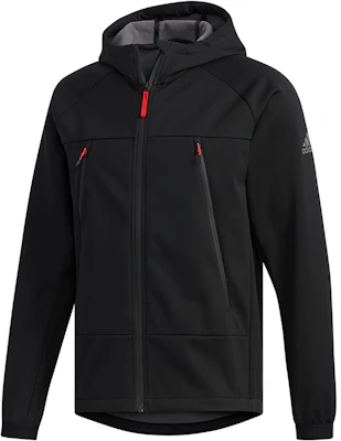 adidas Softshell Outdoor Hooded Jacket Black Casual Sportswear EH3945 Buy adidas Softshell Outdoor Hooded Jacket Black Casual Sportswear EH3945
