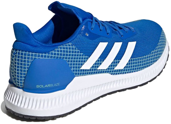 adidas Solar Blaze 'Breathable Low-Top Blue Runner' EH2606 Shop adidas Solar Blaze 'Breathable Low-Top Blue Runner' EH2606