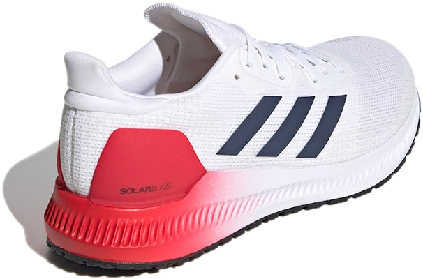 adidas Solar Blaze Wear-resistant Low Tops White EH2605 Shop adidas Solar Blaze Wear-resistant Low Tops White EH2605