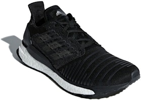 adidas Solar Boost Go 簡約休閒 減震防滑 低筒 跑步鞋 男款 黑白 Lookbook adidas Solar Boost Go 簡約休閒 減震防滑 低筒 跑步鞋 男款 黑白