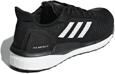 adidas Solardrive ST 耐磨 低筒 跑步鞋 男款 黑色 Shop adidas Solardrive ST 耐磨 低筒 跑步鞋 男款 黑色