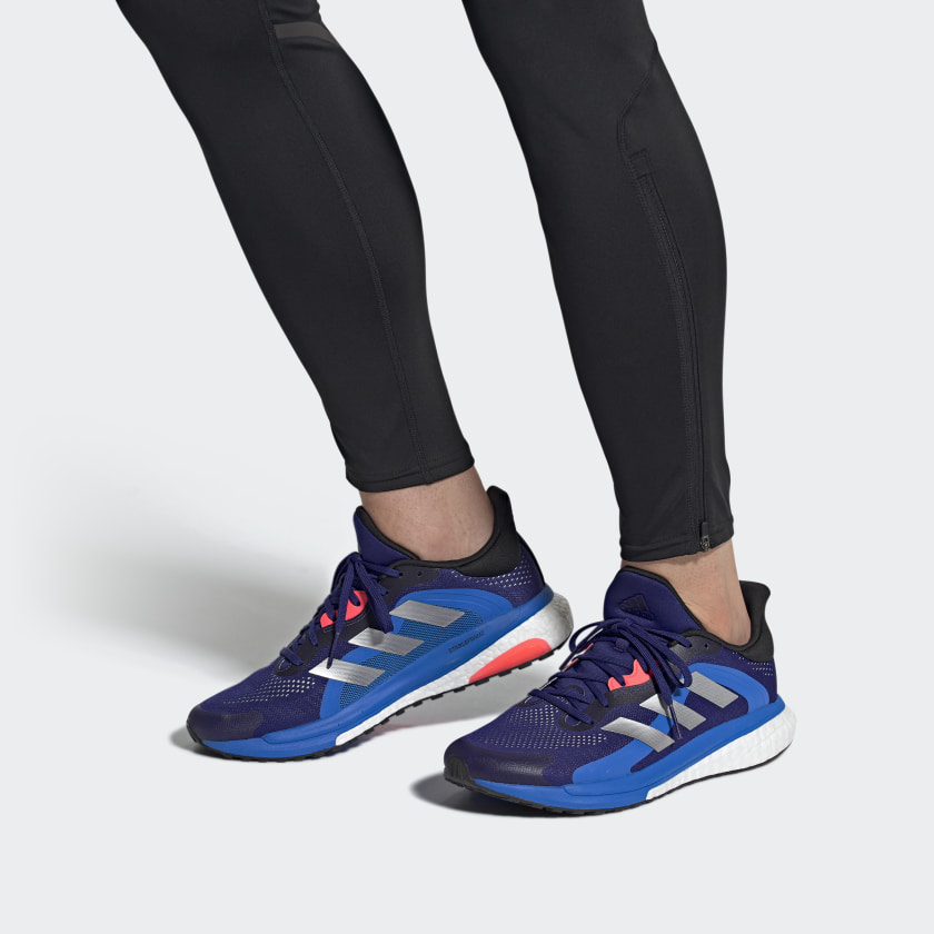 Sizing adidas Solar Glide 4 ST Legacy Indigo Argento Metallizzato Turbo ''Blu'' GX3056