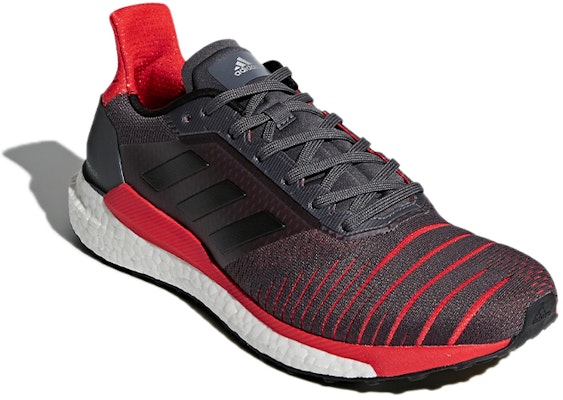 adidas Solar Glide 'Grey Hi-Res Red' CQ3176 Lookbook adidas Solar Glide 'Grey Hi-Res Red' CQ3176