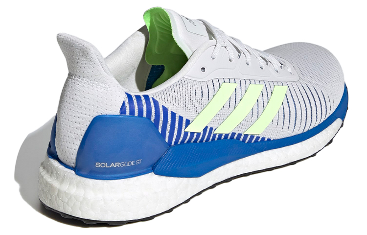 Lookbook adidas Solar Glide ST 19 低筒 跑步鞋 男款 白藍綠