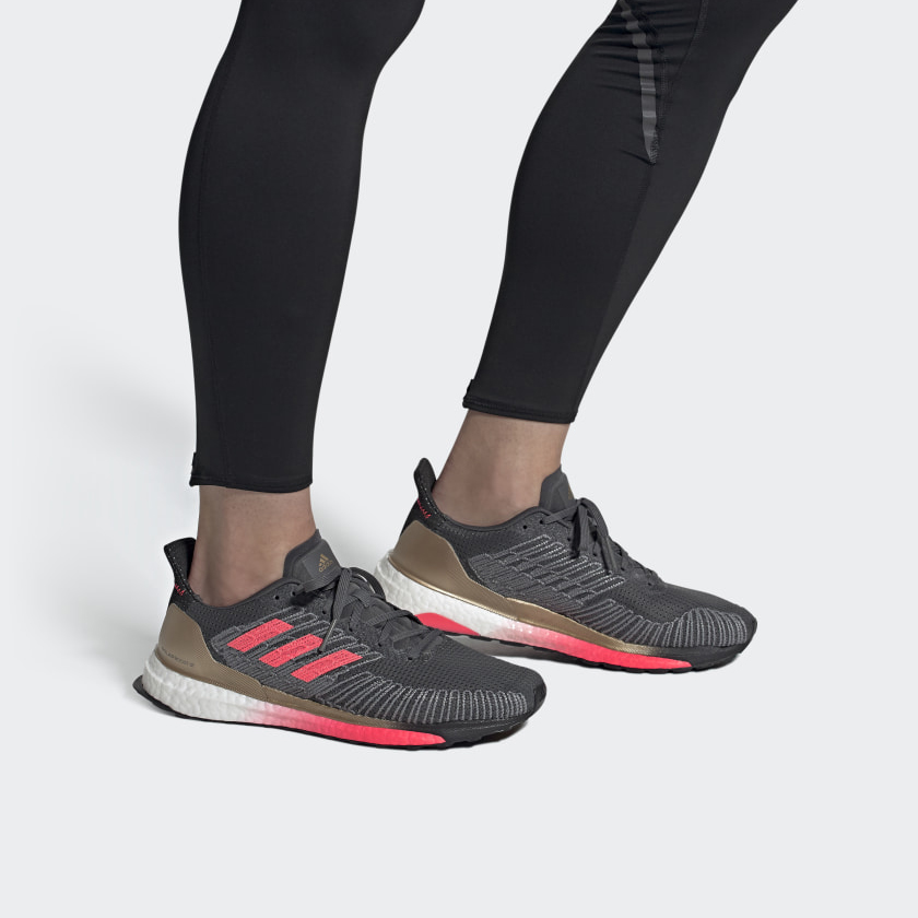 Sizing adidas Solarboost St 19 ''Gris Foncé Rouge'' FW7811