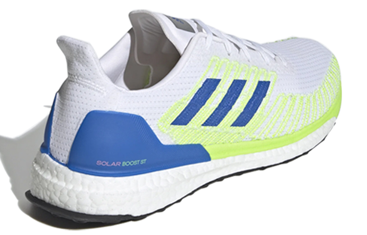 Lookbook adidas Solar Boost St 19 低幫 跑步鞋 男款 白藍綠