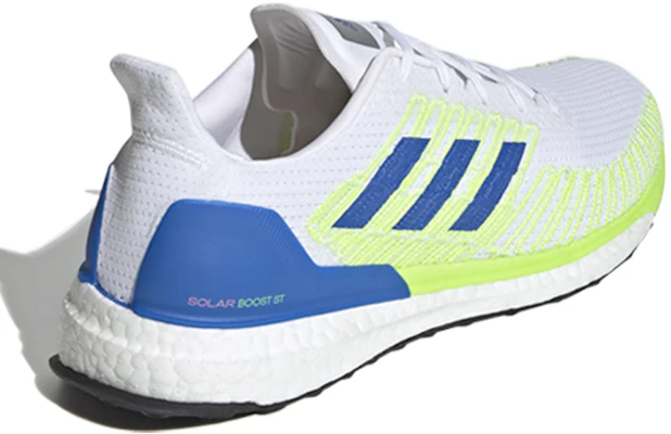 adidas Solar Boost St 19 低幫 跑步鞋 男款 白藍綠 Lookbook adidas Solar Boost St 19 低幫 跑步鞋 男款 白藍綠