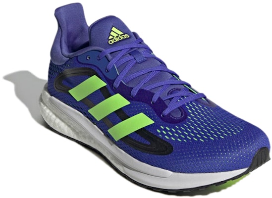 adidas SolarGlide 4 'Sonic Ink Signal Green' Lelaki & Wanita Running Shoes S42732 Lookbook adidas SolarGlide 4 'Sonic Ink Signal Green' Lelaki & Wanita Running Shoes S42732