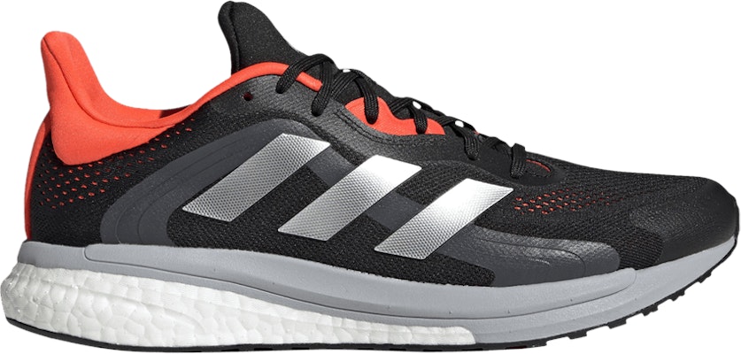adidas Solarglide 4 ST 防滑耐磨 低筒跑步鞋 黑銀 Buy adidas Solarglide 4 ST 防滑耐磨 低筒跑步鞋 黑銀