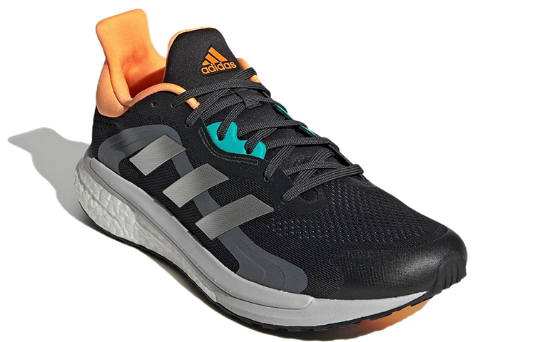 Lookbook adidas SolarGlide 4 ST 'Carbon Silver Metallic' GX3057