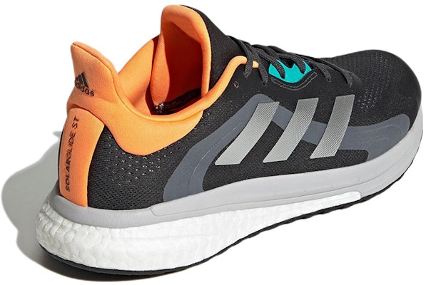 adidas SolarGlide 4 ST 'Carbon Silver Metallic' Lelaki Kasut Lari GX3057 Shop adidas SolarGlide 4 ST 'Carbon Silver Metallic' Lelaki Kasut Lari GX3057