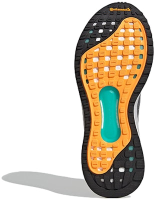 adidas SolarGlide 4 ST 'Carbon Silver Metallic' Lelaki Kasut Lari GX3057 Details for adidas SolarGlide 4 ST 'Carbon Silver Metallic' Lelaki Kasut Lari GX3057