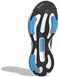 adidas SolarGlide 5 'Karbon Perak Metalik Turbo' H01162 Details for adidas SolarGlide 5 'Karbon Perak Metalik Turbo' H01162