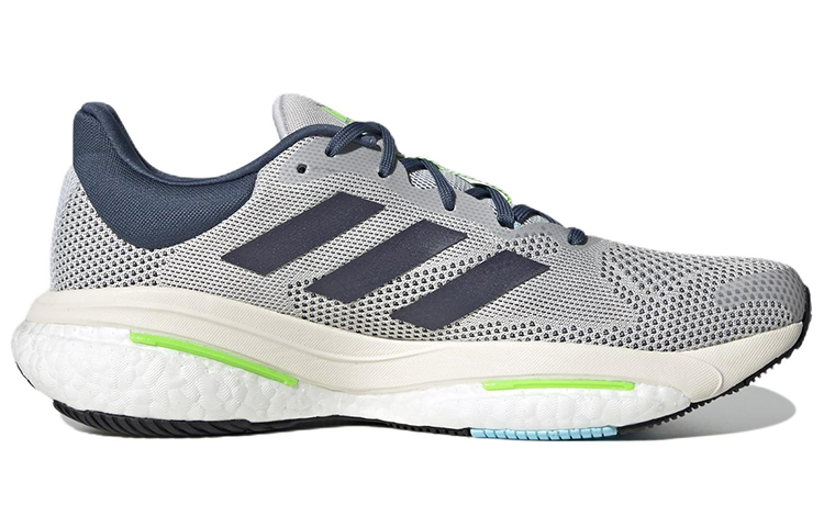Order adidas Solarglide 5 舒適耐磨跑步鞋 灰藍