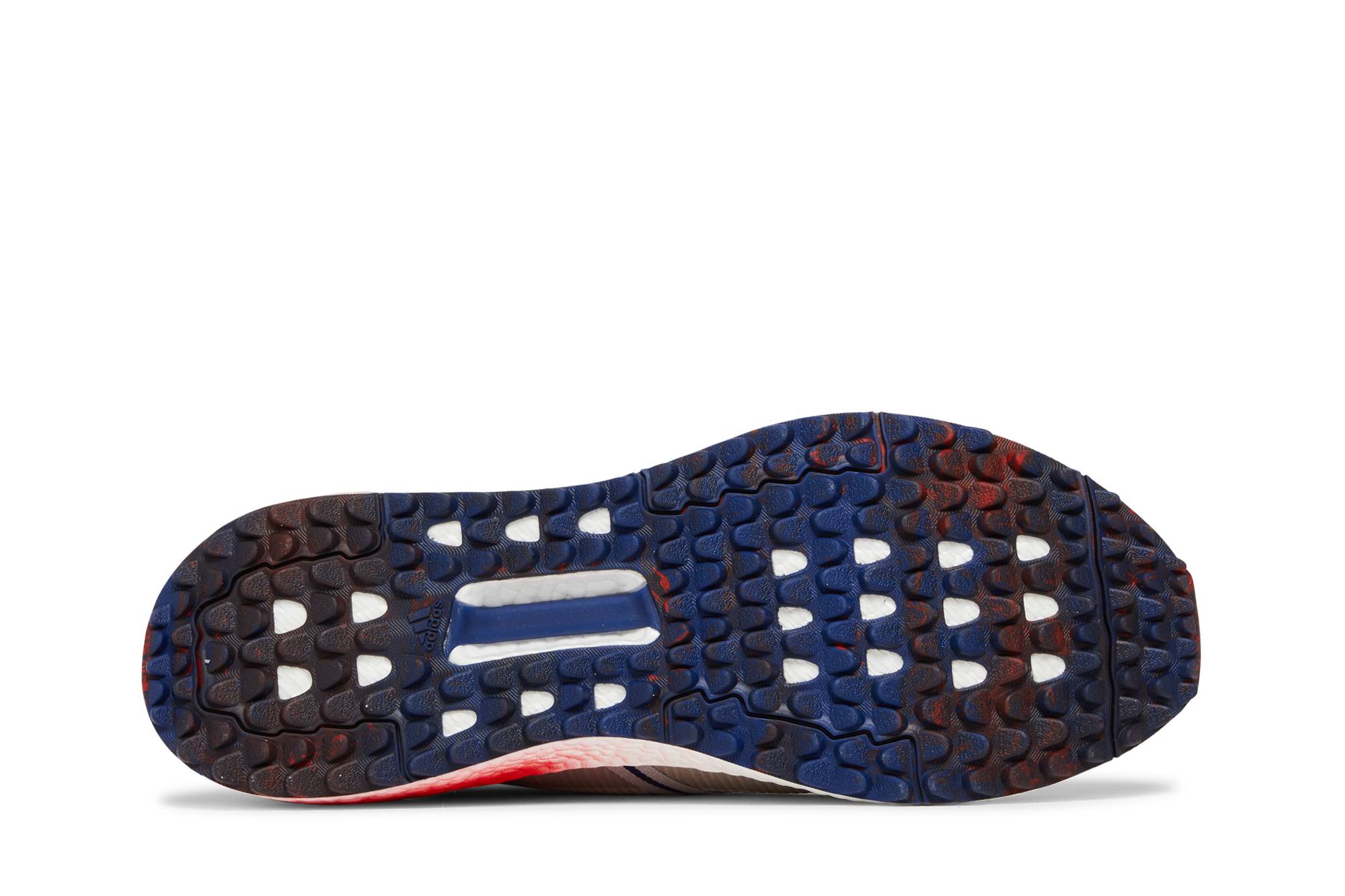 Shop adidas Solarthon Primegreen Spikeless Golf 'Gris y Rojo Vivid' GW3445