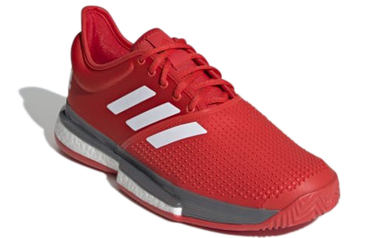 Lookbook adidas Solecourt Active 舒適耐磨網球鞋 紅
