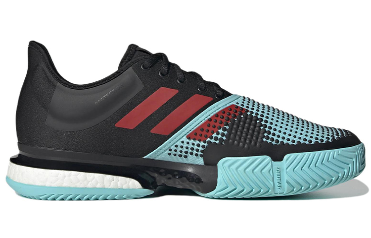 Order adidas SoleCourt ''Schwarz Pulse Aqua'' GX9066