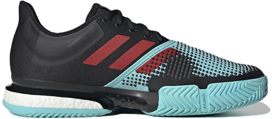 아디다스 솔코트 '블랙 펄스 아쿠아' GX9066 Order 아디다스 솔코트 '블랙 펄스 아쿠아' GX9066