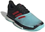 Lookbook adidas SoleCourt ''Schwarz Pulse Aqua'' GX9066