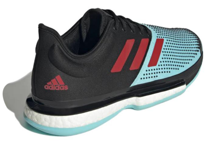 Shop adidas SoleCourt ''Schwarz Pulse Aqua'' GX9066