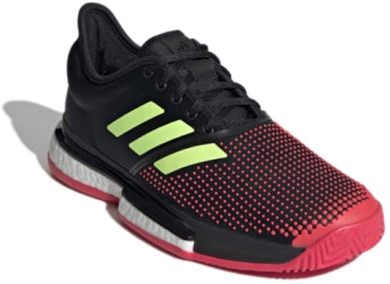 아디다스 솔코트 '코어 블랙 레드' G26297 Lookbook 아디다스 솔코트 '코어 블랙 레드' G26297