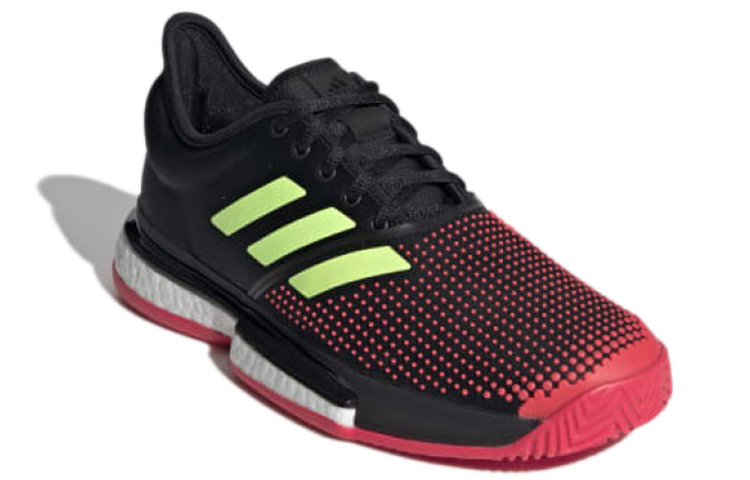 Lookbook adidas Solecourt 'Core Black Red' G26297