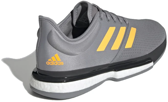 adidas SoleCourt 'Grey Flash Orange' EF2067 Lookbook adidas SoleCourt 'Grey Flash Orange' EF2067