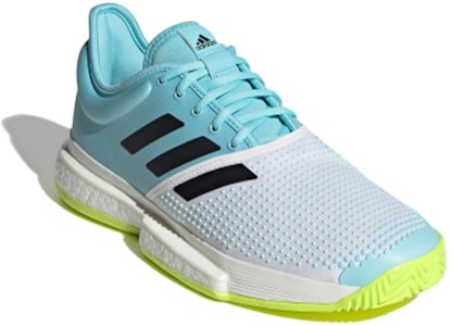 adidas SoleCourt 'Primeblue Tokyo' (Kasut Court Primeblue) FX1729 Lookbook adidas SoleCourt 'Primeblue Tokyo' (Kasut Court Primeblue) FX1729