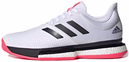 adidas SoleCourt 'White Signal Pink' FU8114 adidas SoleCourt 'White Signal Pink' FU8114