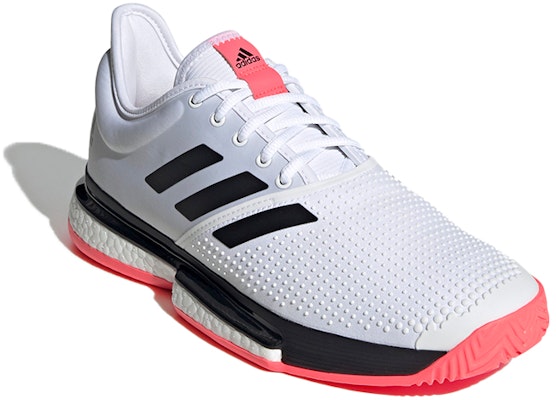 アディダス ソールコート 白/シグナルピンク FU8114 Lookbook アディダス ソールコート 白/シグナルピンク FU8114