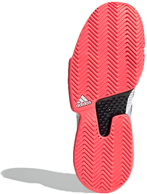 adidas SoleCourt ''Blanc Signal Rose'' FU8114 Details for adidas SoleCourt ''Blanc Signal Rose'' FU8114