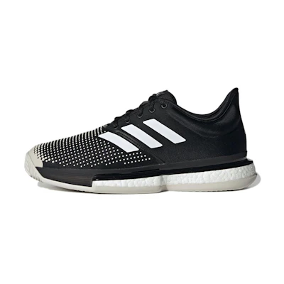 adidas SoleCourt Boost Clay 'Black White'