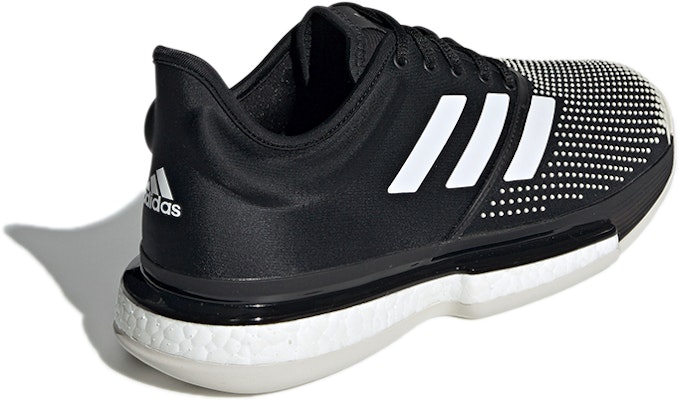adidas SoleCourt Boost Clay 'Hitam Putih' G26293 Shop adidas SoleCourt Boost Clay 'Hitam Putih' G26293