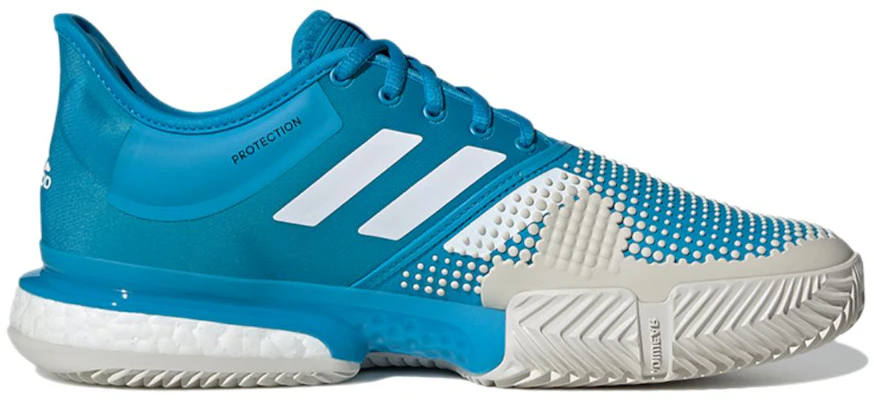 adidas Solecourt Boost 耐磨防滑 低幫網球鞋 藍白 Order adidas Solecourt Boost 耐磨防滑 低幫網球鞋 藍白