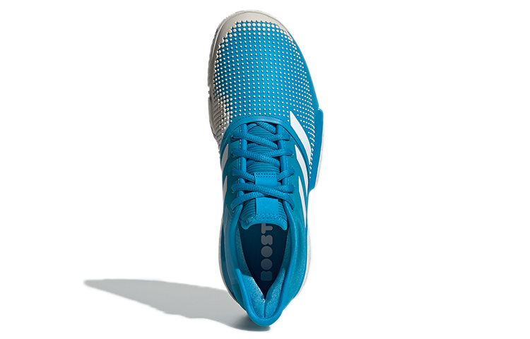 Purchase adidas Solecourt Boost 耐磨防滑 低幫網球鞋 藍白