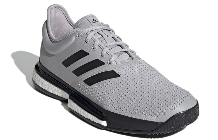 Lookbook adidas Solecourt Parley 'Gray Black White' EG7693