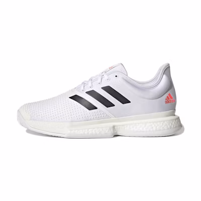 adidas SoleCourt Primeblue 'White Black'