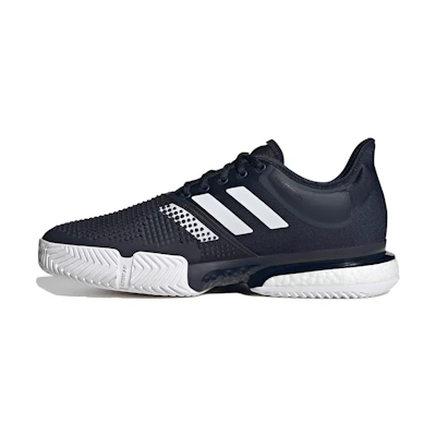 adidas Solecourt Tennis shoes 'Black White'