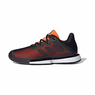 adidas Solematch Bounce 'Black Orange'