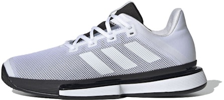 adidas Solematch Bounce 'White Black' G26602 adidas Solematch Bounce 'White Black' G26602
