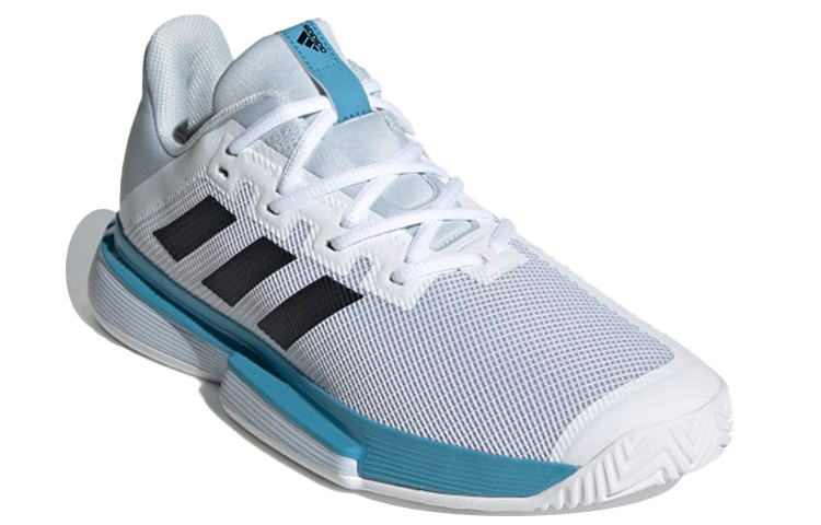 Lookbook adidas Solematch Bounce ''Wit Blauw'' FX1732
