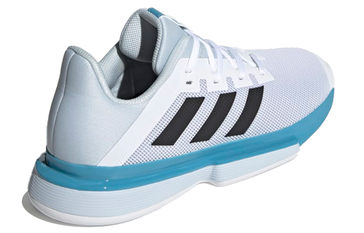 Shop adidas Solematch Bounce ''Wit Blauw'' FX1732