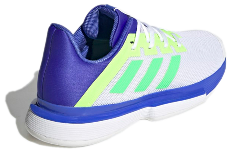 Shop adidas Solematch Bounce 'Putih Biru Hijau' GY7644