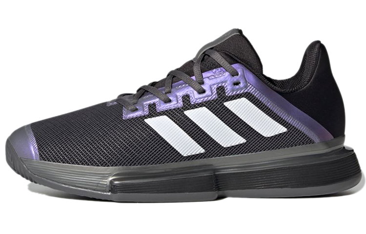 adidas Solematch Bounce Clay 'Black Purple' FX1736