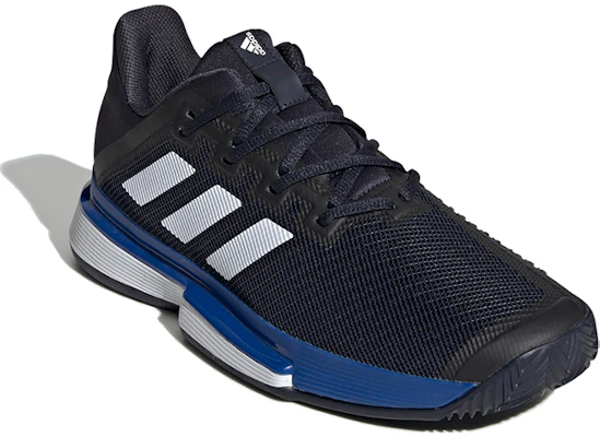 adidas Solematch Bounce Tennis Clay Blu Scuro/Bianco EG2219 Lookbook adidas Solematch Bounce Tennis Clay Blu Scuro/Bianco EG2219