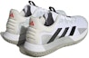 Shop adidas SoleMatch Control「白色黑色清晰藍」HQ8436