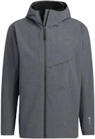 adidas Solid Color 3-in-1 Zip-Up Jacket Gray HN2029 adidas Solid Color 3-in-1 Zip-Up Jacket Gray HN2029