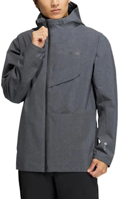 adidas Solid Color 3-in-1 Zip-Up Jacket Gray HN2029 Shop adidas Solid Color 3-in-1 Zip-Up Jacket Gray HN2029